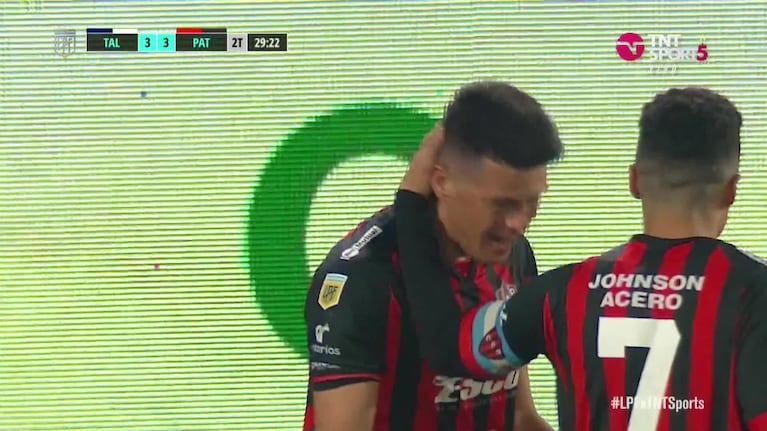 Patronato sigue a tiro: el 3 a 3 ante Talleres