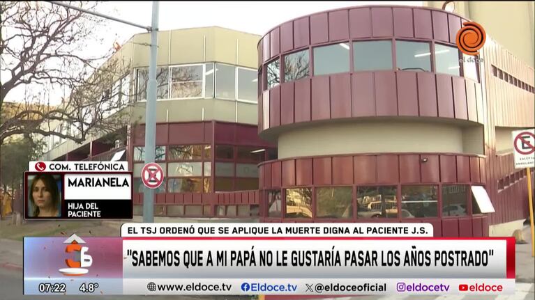 Muerte digna: la familia del cordobés espera el comunicado de la Municipalidad