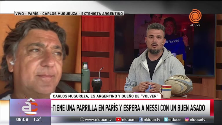 La historia del argentino que invitó a Messi a su parrilla en París