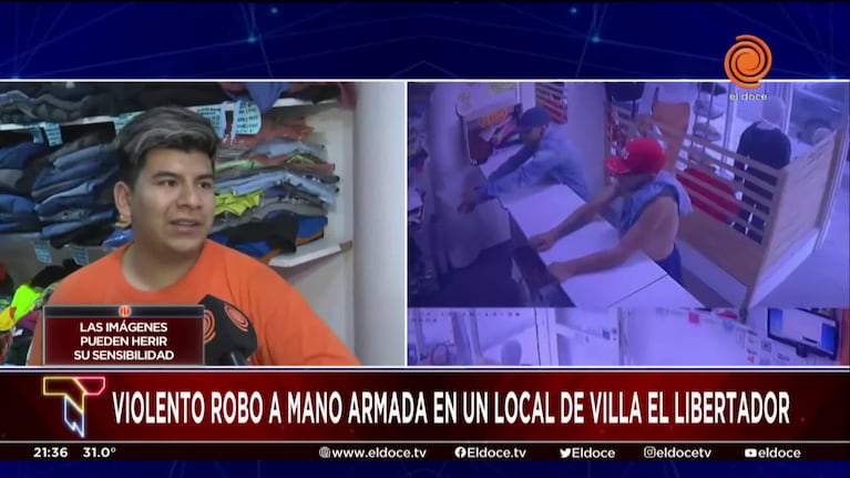 Simularon ser clientes y robaron en un local de ropa