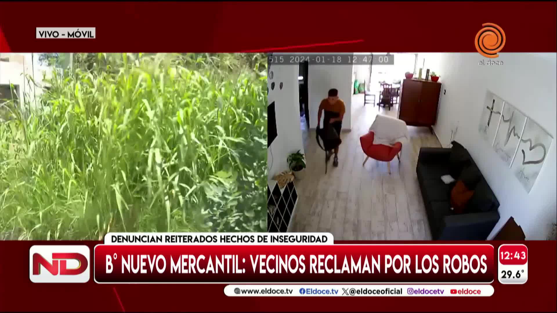 Le entraron a robar a su casa cuando estaban de vacaciones