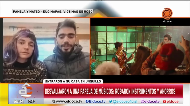 “Se llevaron nuestras herramientas de trabajo”: desvalijaron a una pareja de músicos