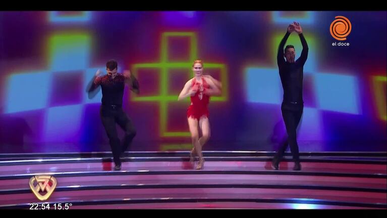 Tyago Griffo volvió a ShowMatch para el trío de salsa