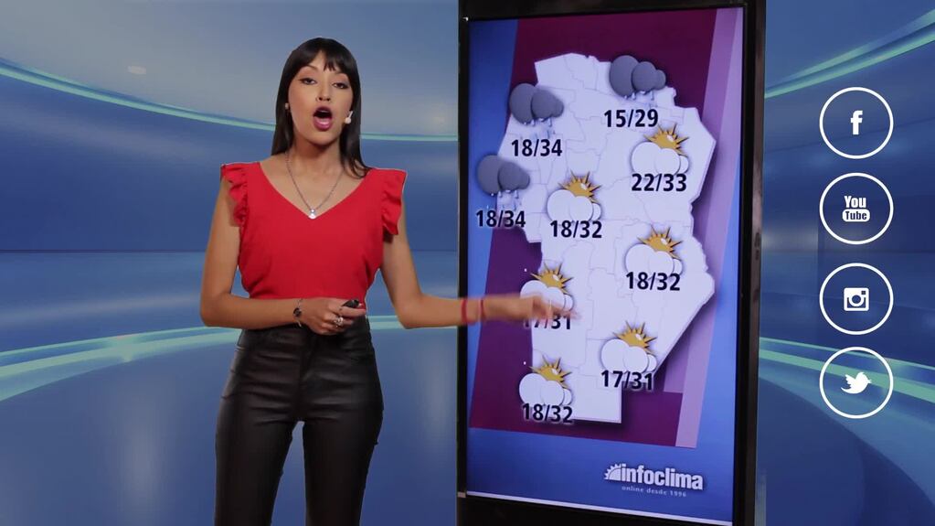 Será un miércoles con lluvias y tormentas aisladas