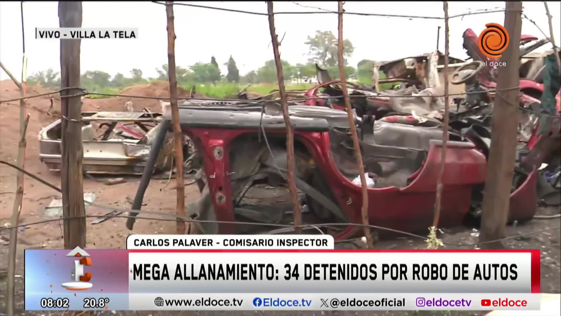 Cayó una banda que se dedicaba al robo de autos en Córdoba