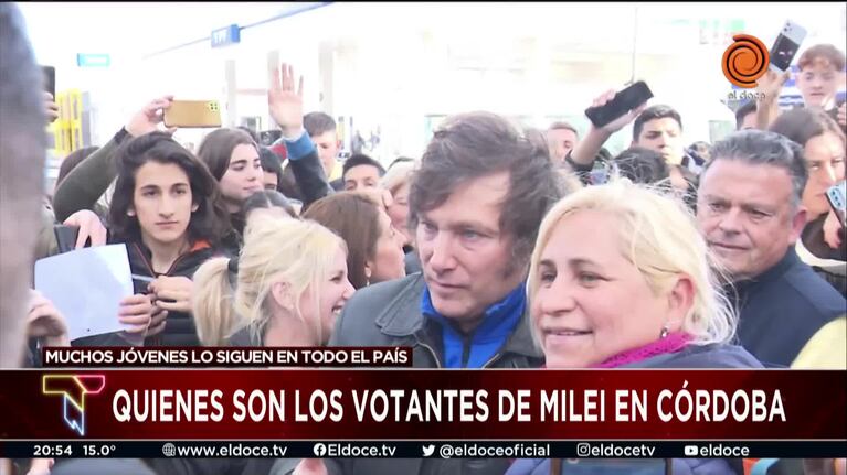 Por qué apoyan a Milei sus seguidores cordobeses