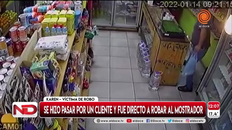 Robo en Nueva Córdoba: “No lo escuchamos, fue todo silencioso”