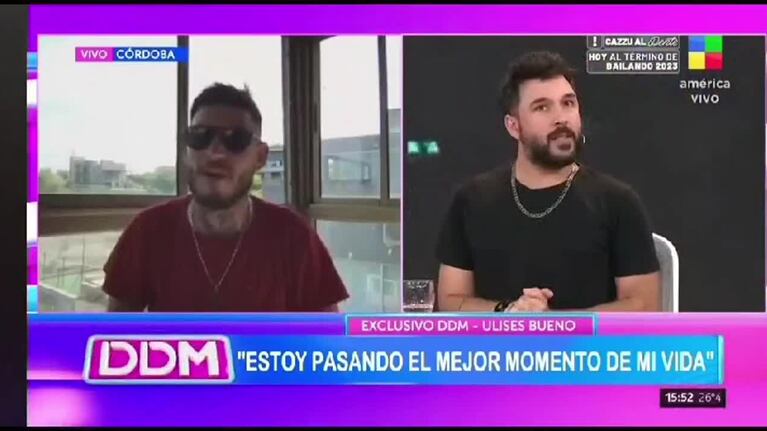 Ulises Bueno reveló cómo se encuentra su vida amorosa