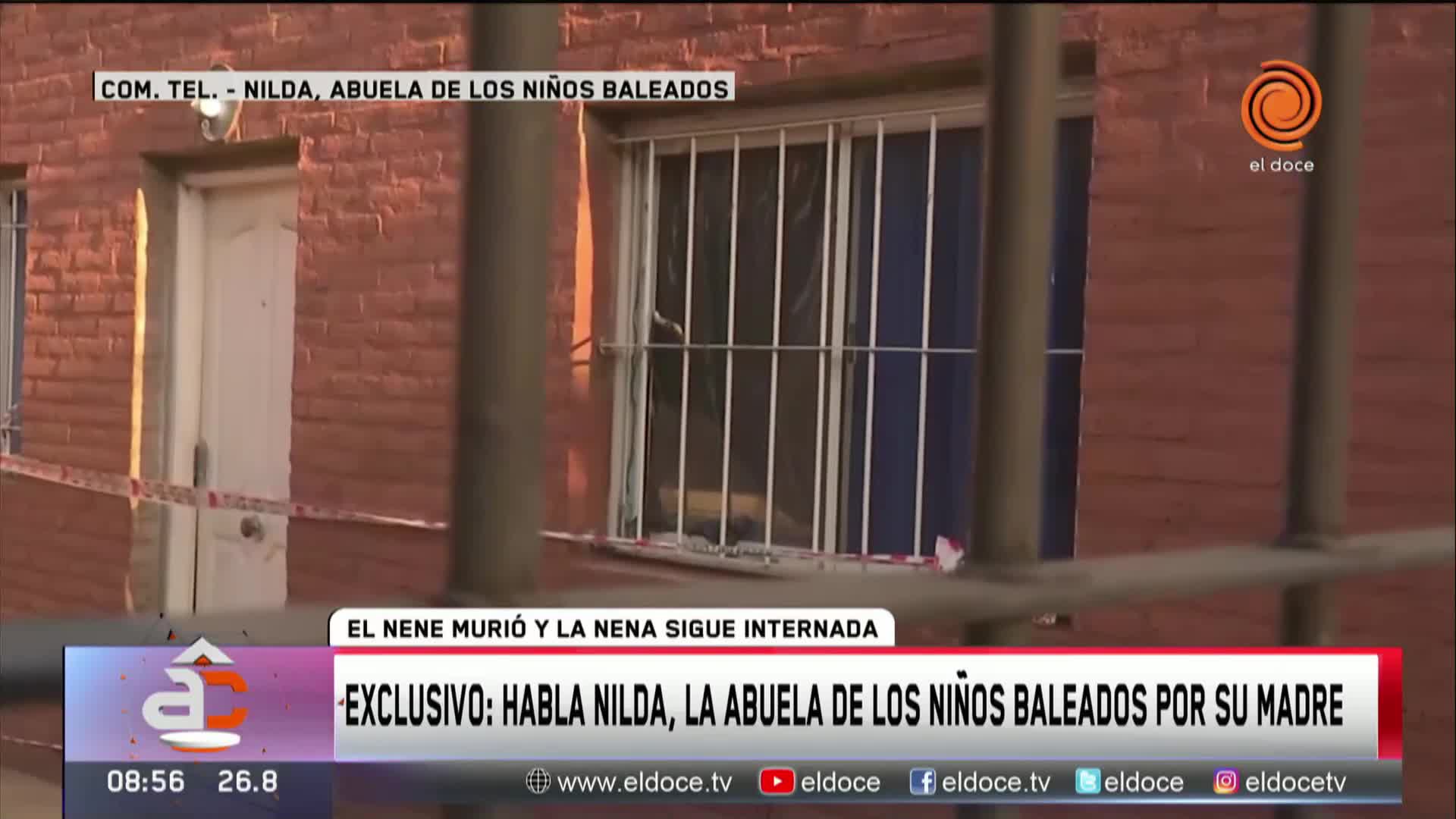 Habló la abuela de la nena baleada por su mamá policía