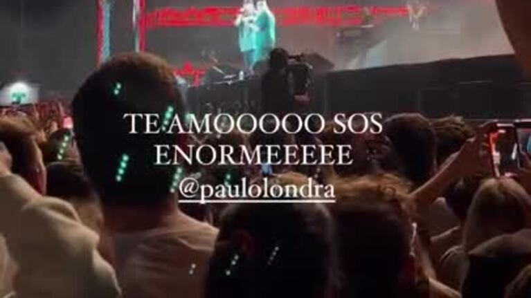 Paulo Londra compartió escenario con Duki
