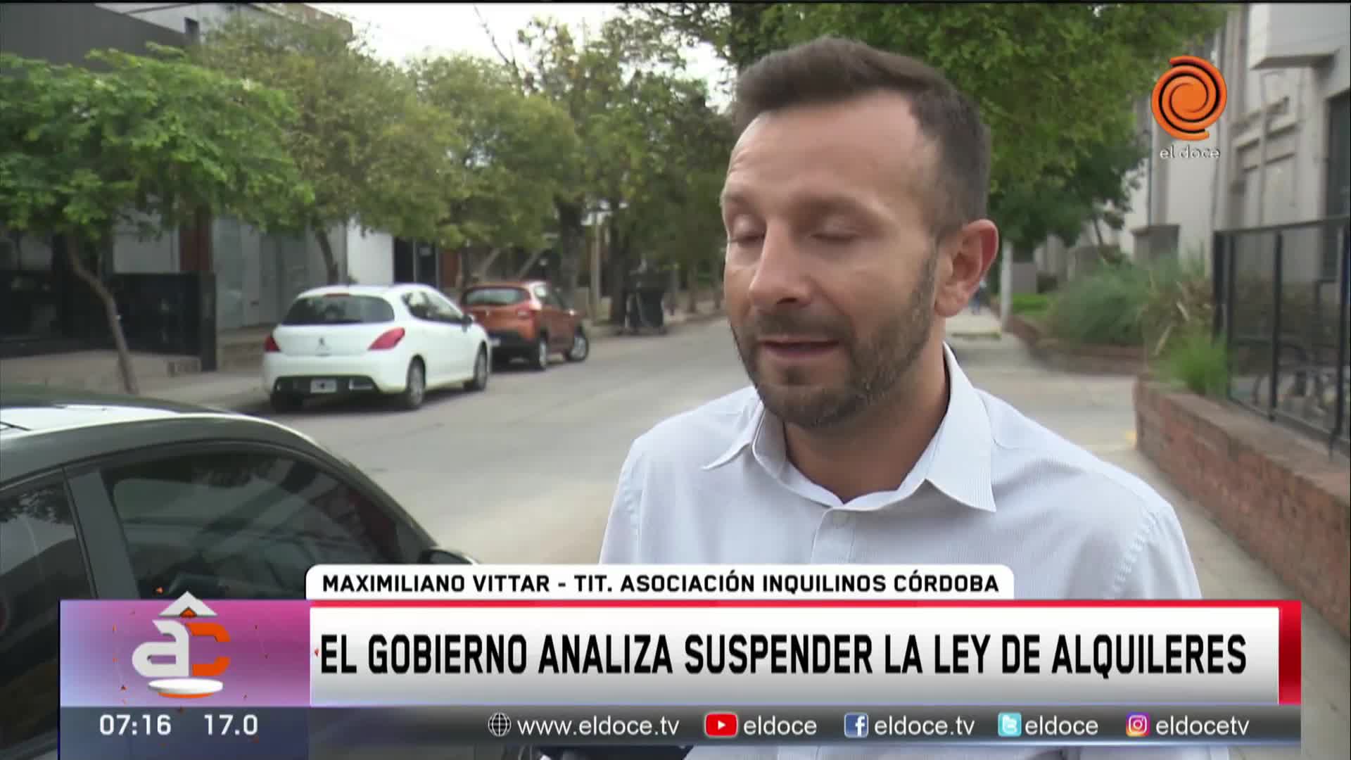 El Gobierno nacional analiza suspender la ley de alquileres