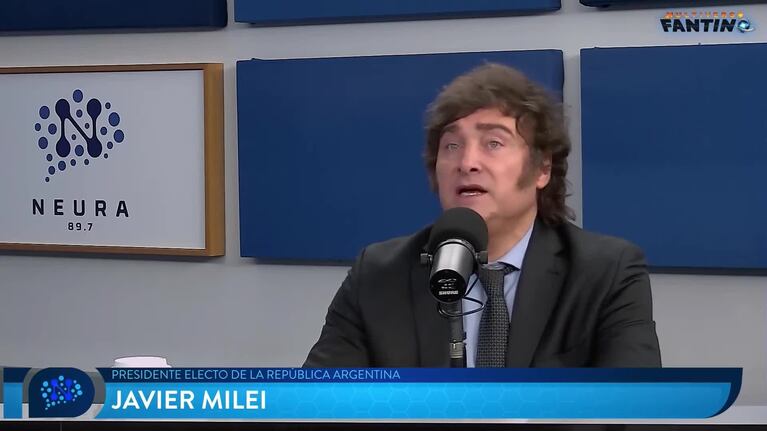 Milei: "El equilibrio fiscal no se negocia"