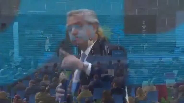 La interrupción de CFK a Alberto Fernández