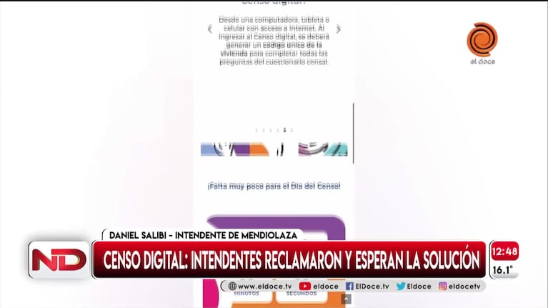 Varias localidades del interior no figuran en el Censo Digital