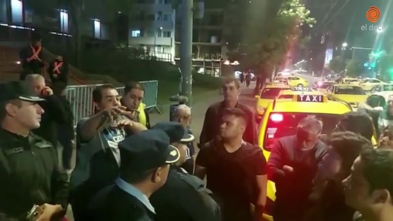 Taxistas marcharon y exigieron seguridad