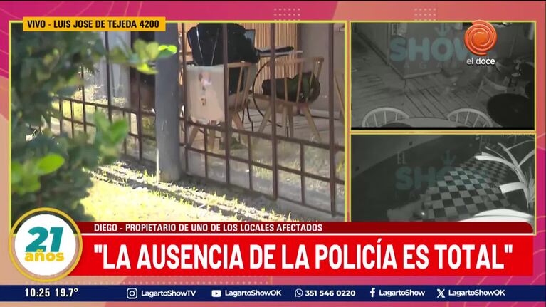 Así roba "El reptil", el ladrón que se arrastra en restaurantes