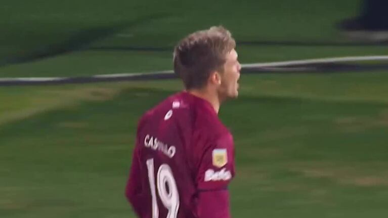 Gol de Castilo para que Lanús le gane 1 a 0 a Talleres