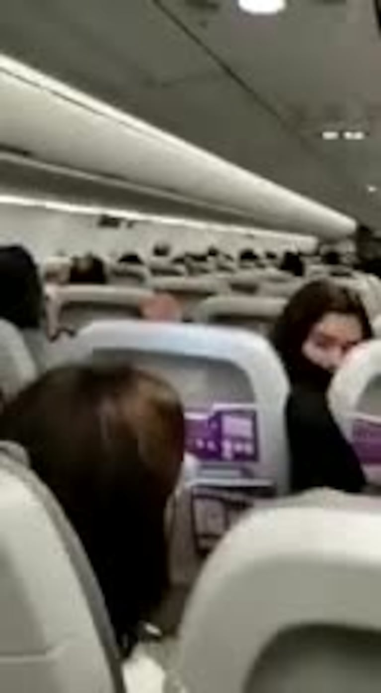 Turbulencias generaron pánico en un avión
