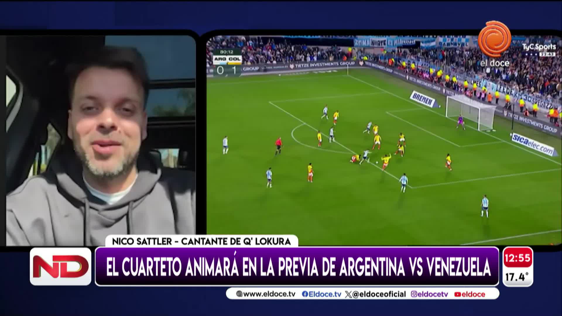 Nico Sattler compartió su deseo de conocer a Messi