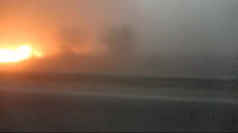 El fuego descontrolado en Córdoba