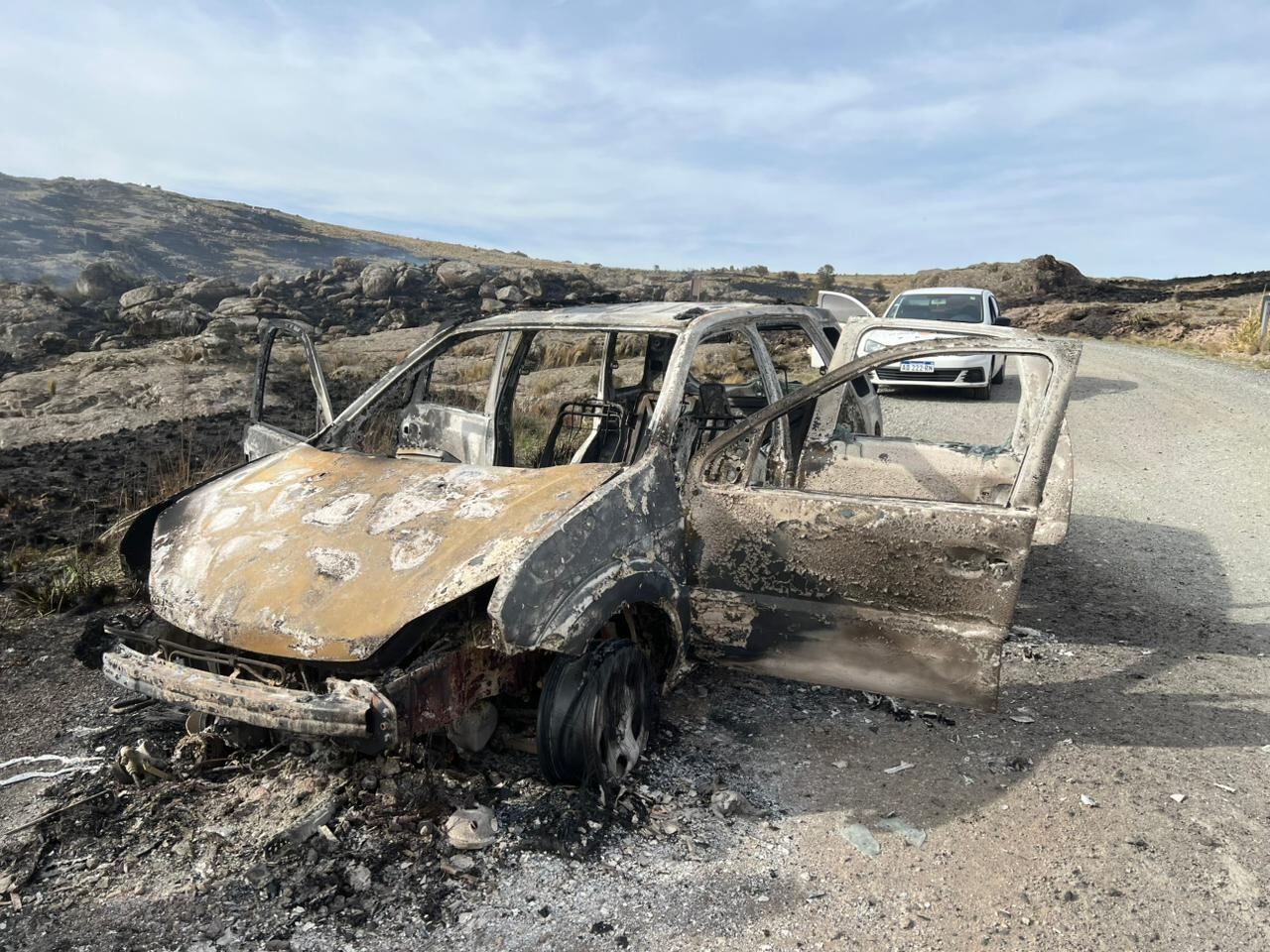 "Me rompe el corazón": fueron a pasear a la Quebrada del Condorito y perdieron todo en el incendio