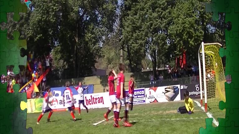 Fútbol Infantil: el show de goles del 5 de octubre