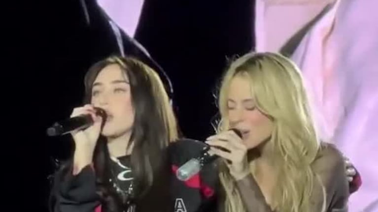 El encuentro de Tini y Nicki Nicole en Rosario