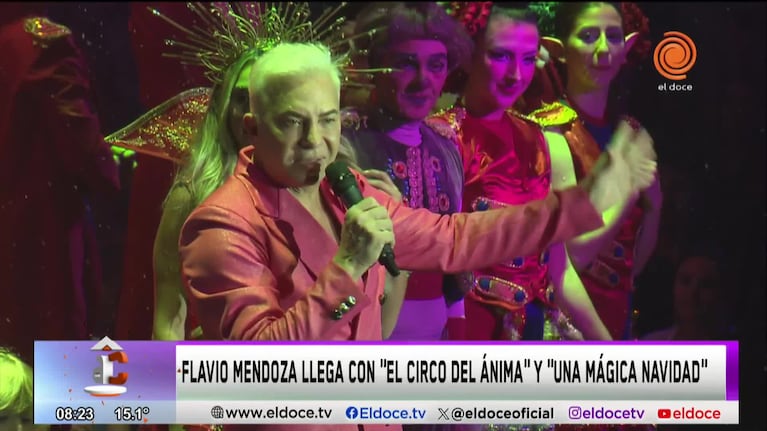 Se presentó “Una mágica Navidad” de Flavio Mendoza: la reacción de los espectadores