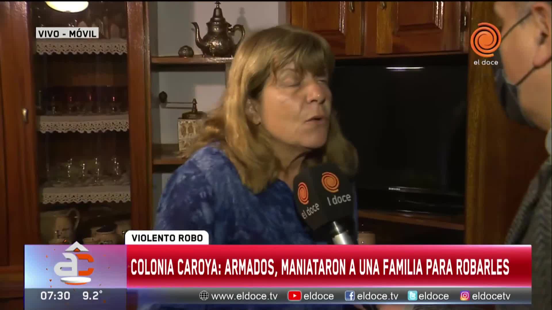 Golpe comando en Colonia Caroya: el drama de una familia