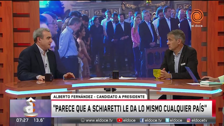 Alberto Fernández criticó a Schiaretti en Córdoba