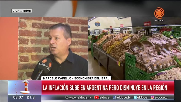 Por qué la inflación sube en Argentina pero baja en Latinoamérica
