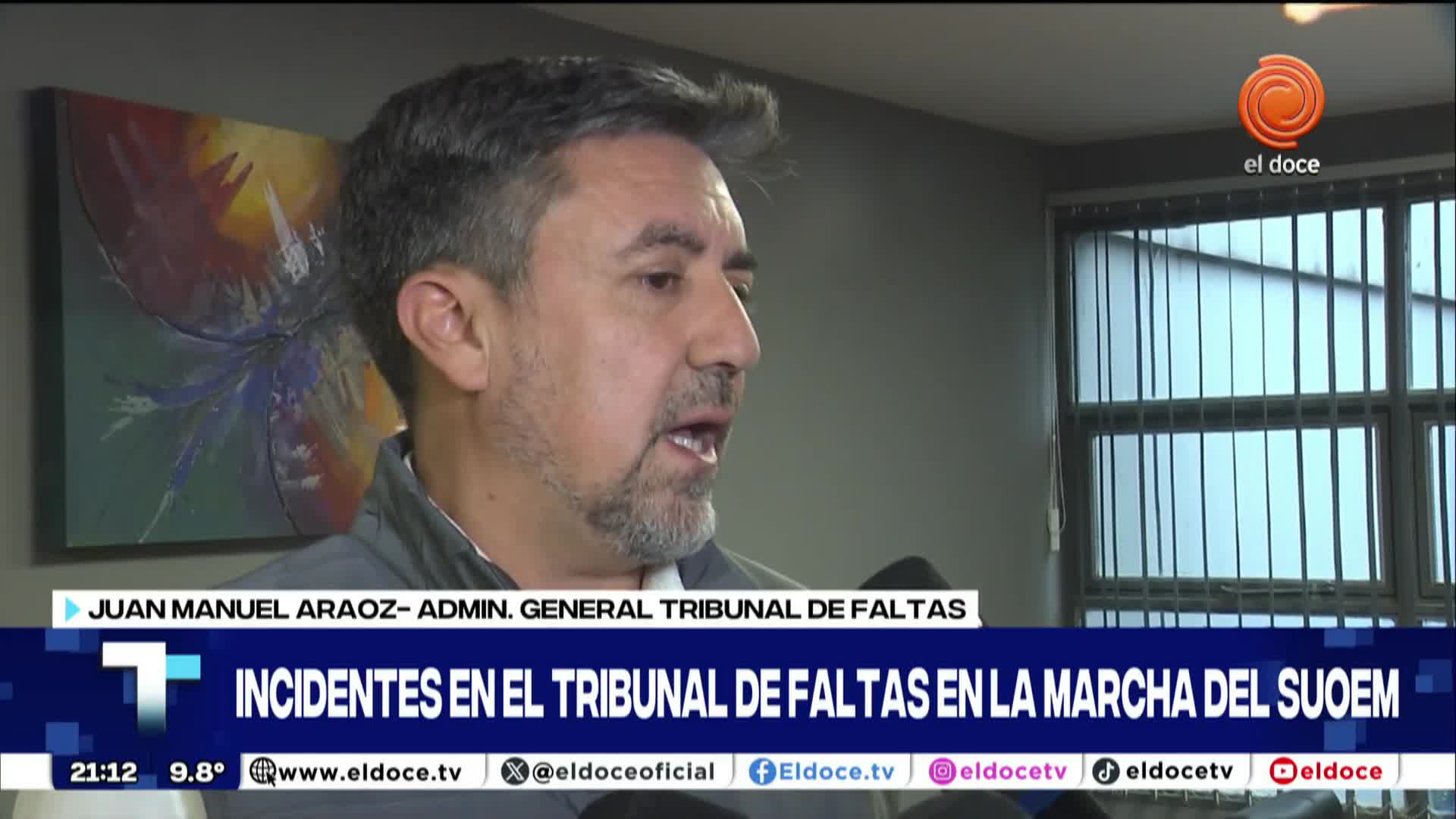 La denuncia de la Municipalidad por los incidentes en el Tribunal de Faltas
