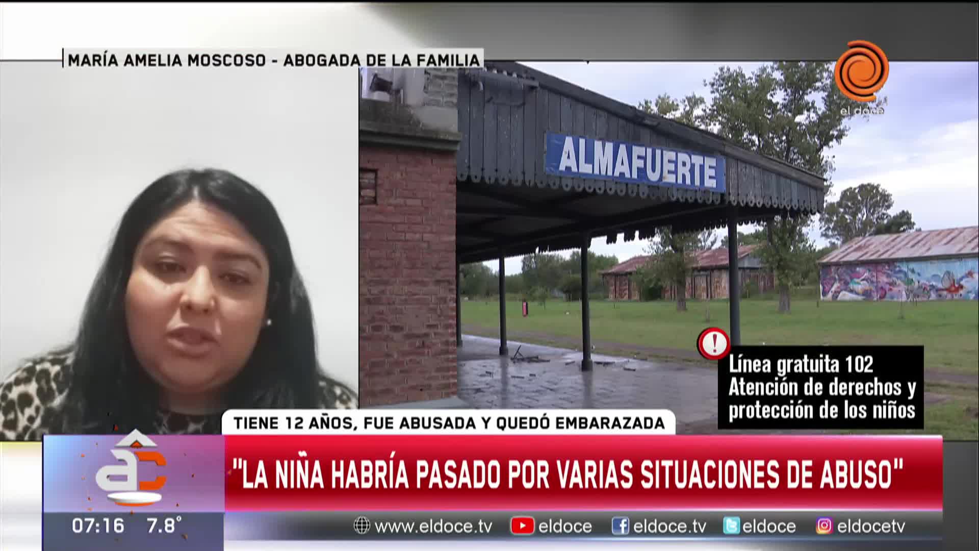 La niña embarazada habría sufrido múltiples abusos sexuales