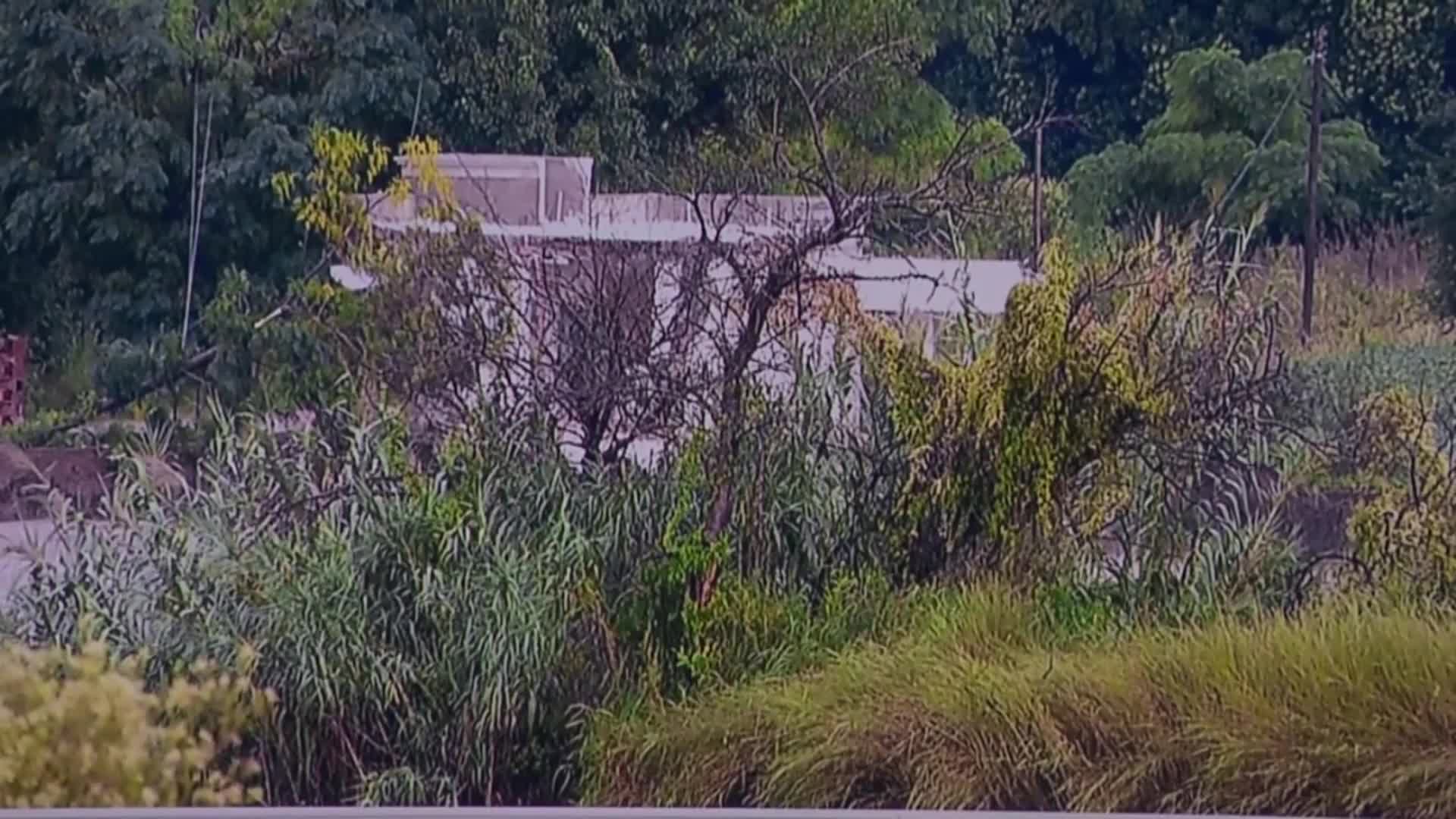 Así se derrumbó la casa tras la inundación