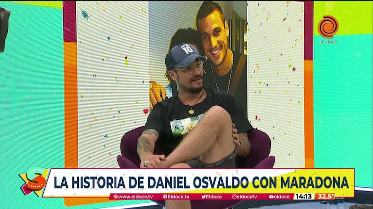 Daniel Osvaldo en Seguimos en el Doce