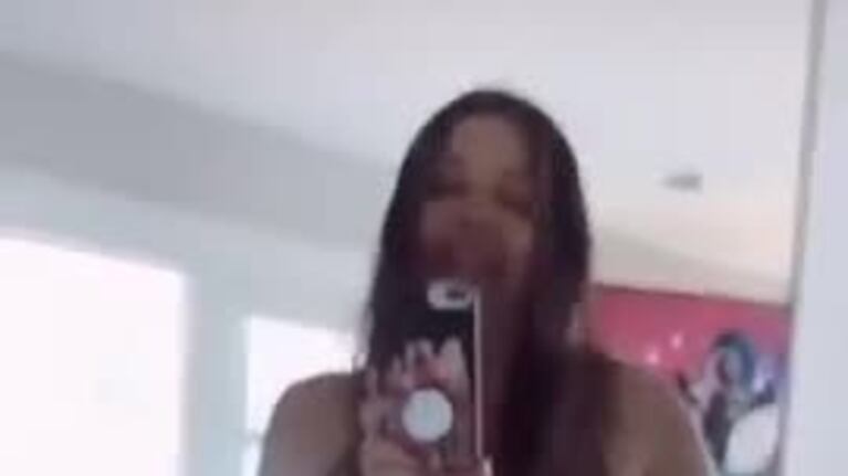 Nazarena Vélez y un video sin filtros
