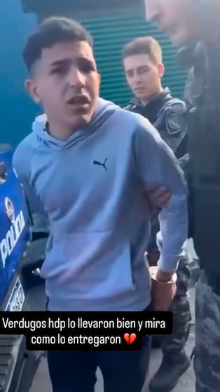 Muerte en la comisaría: el último video de Tomás con vida mientras era detenido por la Policía