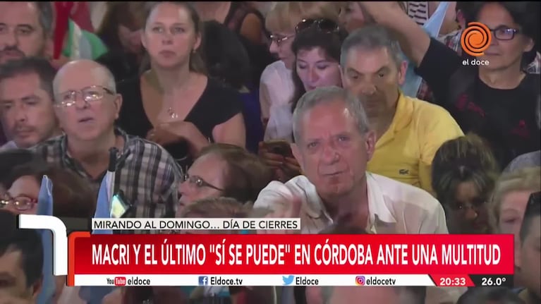 Macri: "No nos quedemos callados viendo cómo nos roban el futuro"