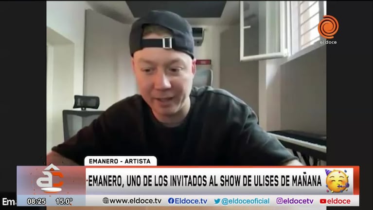 Emanero habló de su vínculo con Ulises y el show en Forja