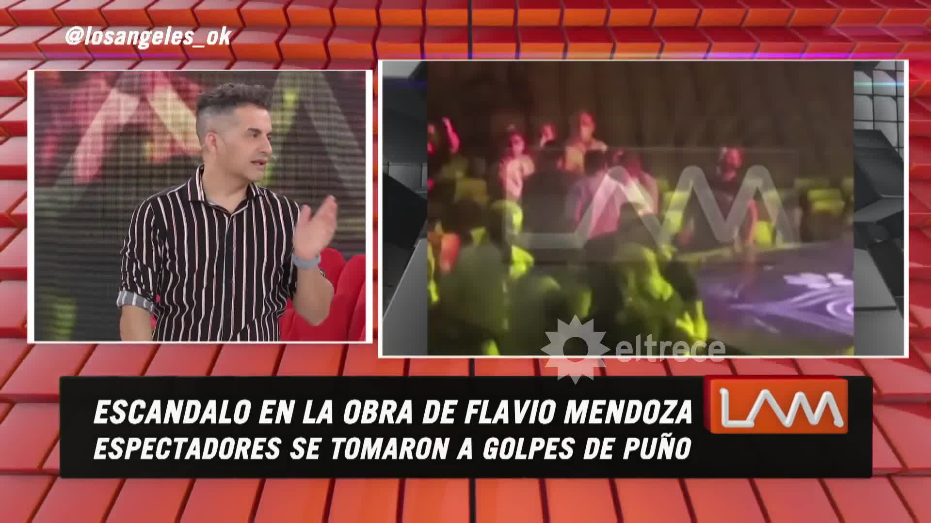 Piñas registradas: escándalo en el circo de Flavio Mendoza