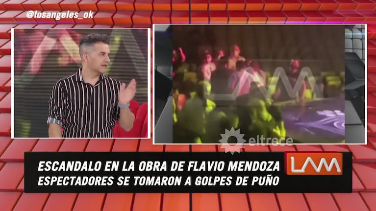 Piñas registradas: escándalo en el circo de Flavio Mendoza