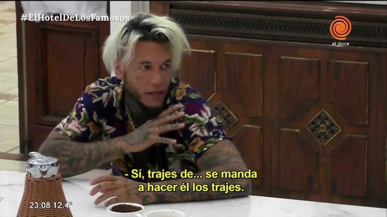 Alex Caniggia habló de su hermano con el "Chanchi" Estévez