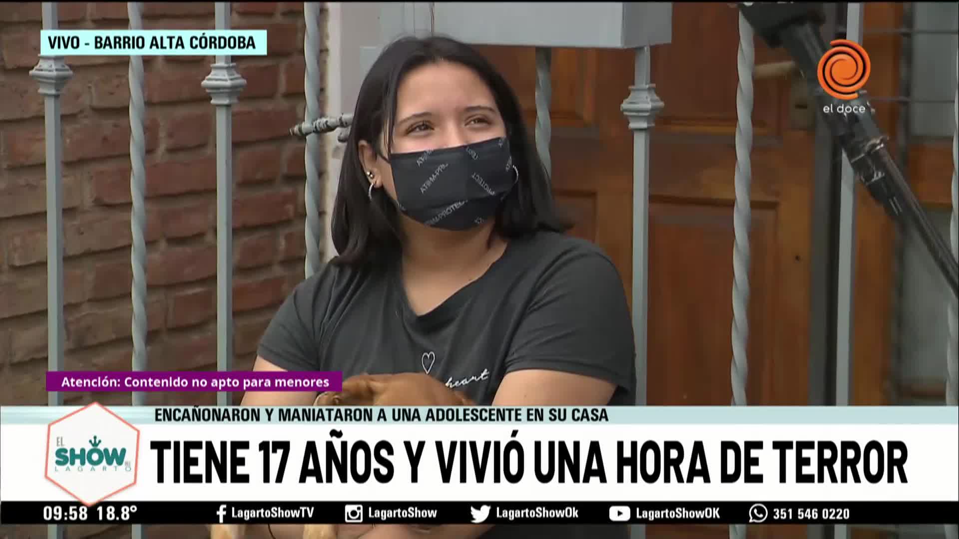 Entraron a su casa, la amenazaron con un arma y la maniataron para robarle