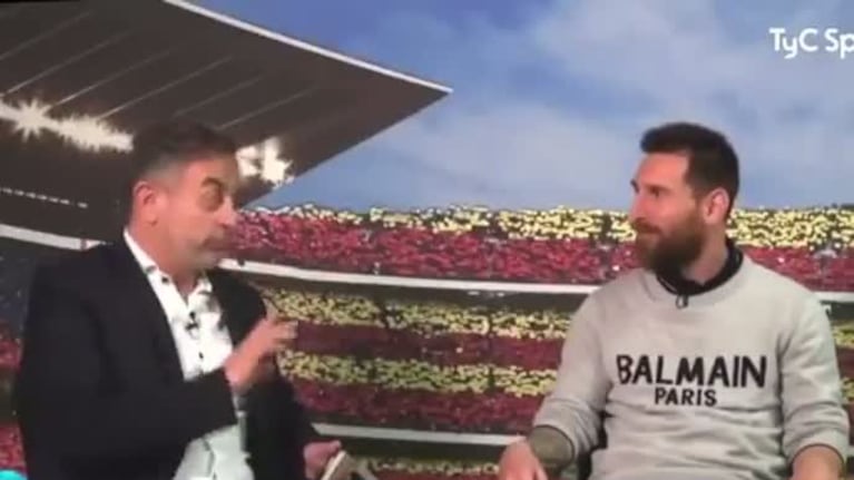 Otro viral de Messi en las redes sociales