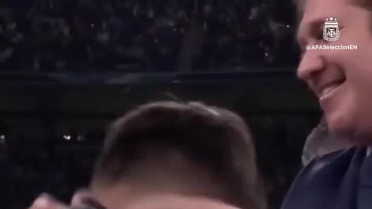 El homenaje de la Selección a Dybala