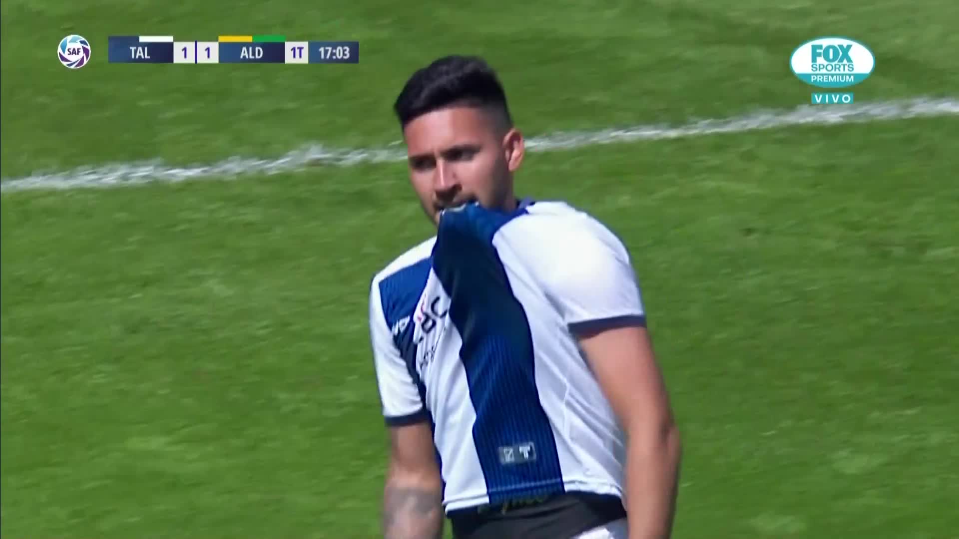 El golazo de Nahuel Bustos para Talleres 1 - Aldosivi 1