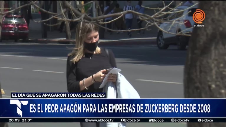 La reacción de los cordobeses tras la caída de las redes sociales