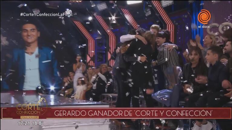 Gerardo Casas ganó en Corte y Confección