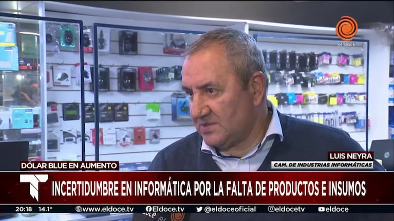 Preocupación por falta de productos e insumos informáticos