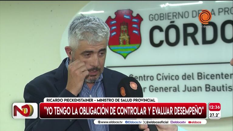 El ministro de Salud explicó por qué desvincularon a la secretaria